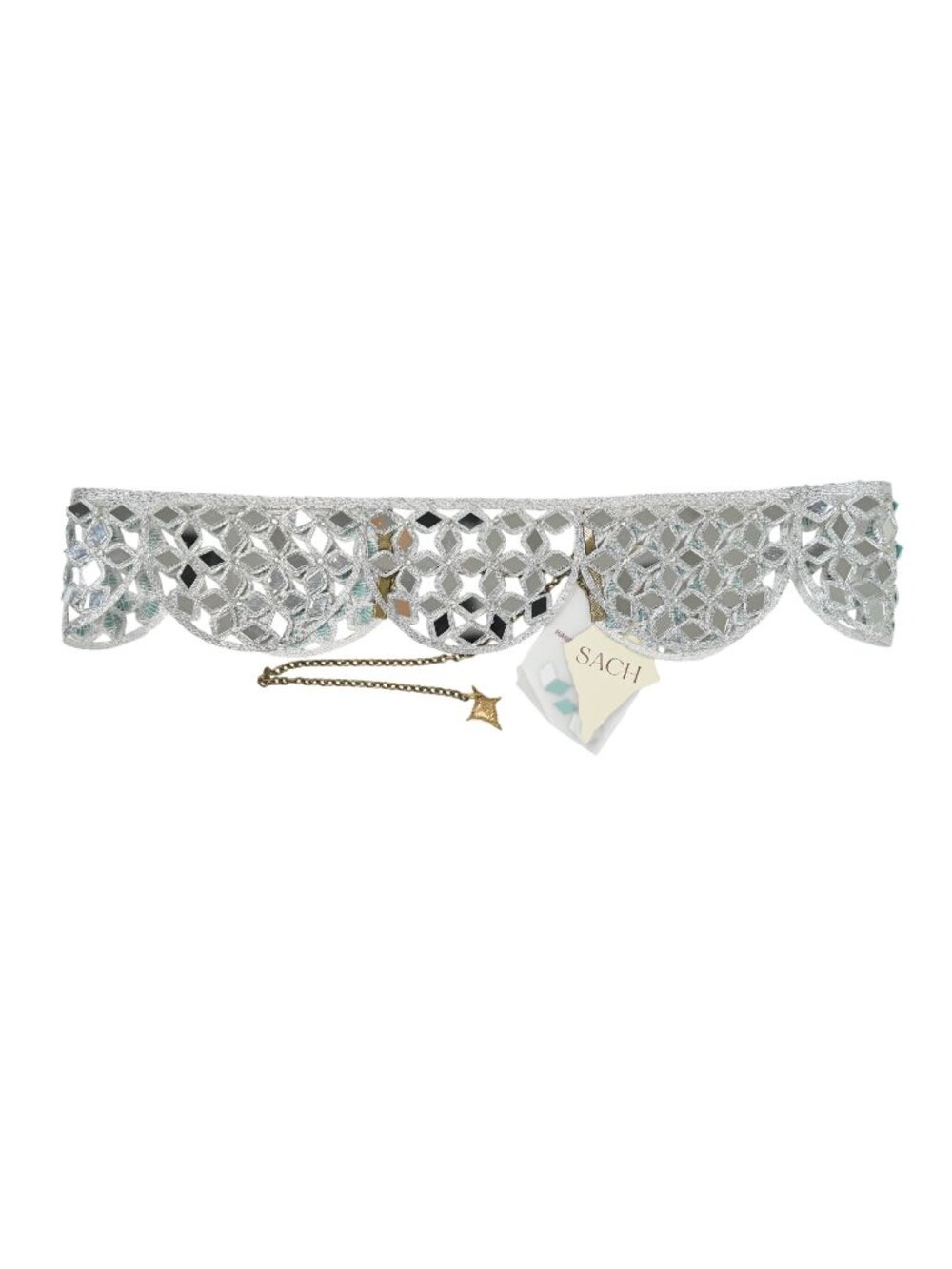 SACH Waves Belt in Silver